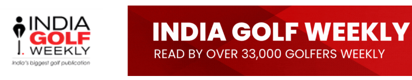 Scoreboard showing Golfer Shiksha Jain as runner-up in Category B at Junior NCR Cup with a score of 228