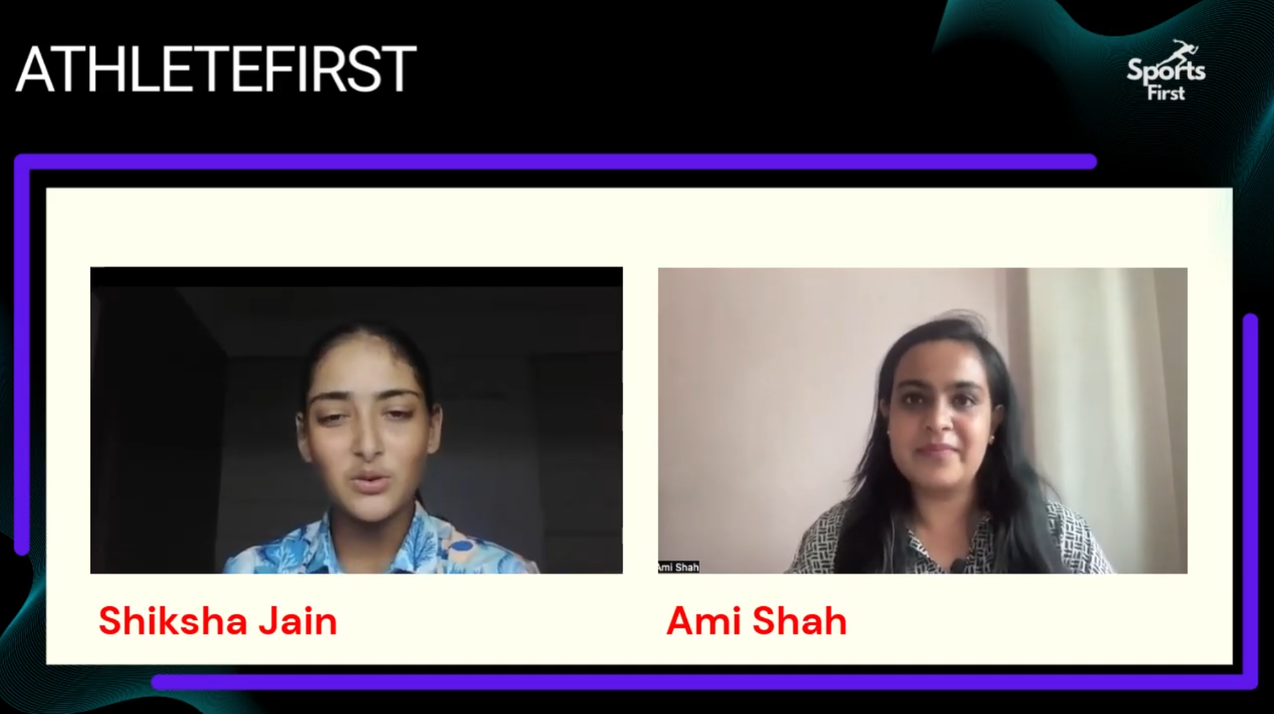 Golfer Shiksha Jain featured in AthleteFirst YouTube podcast discussing golf training and future goals